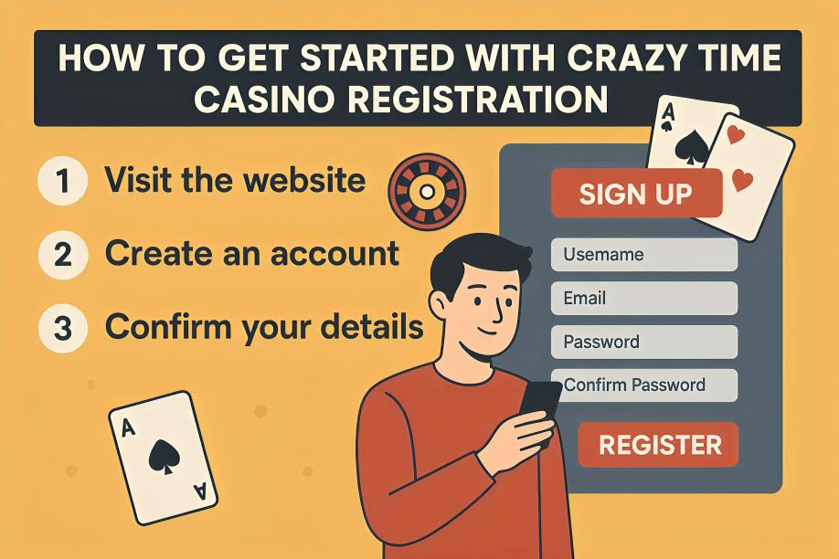 How To Get Started With Crazy Time Casino Registration