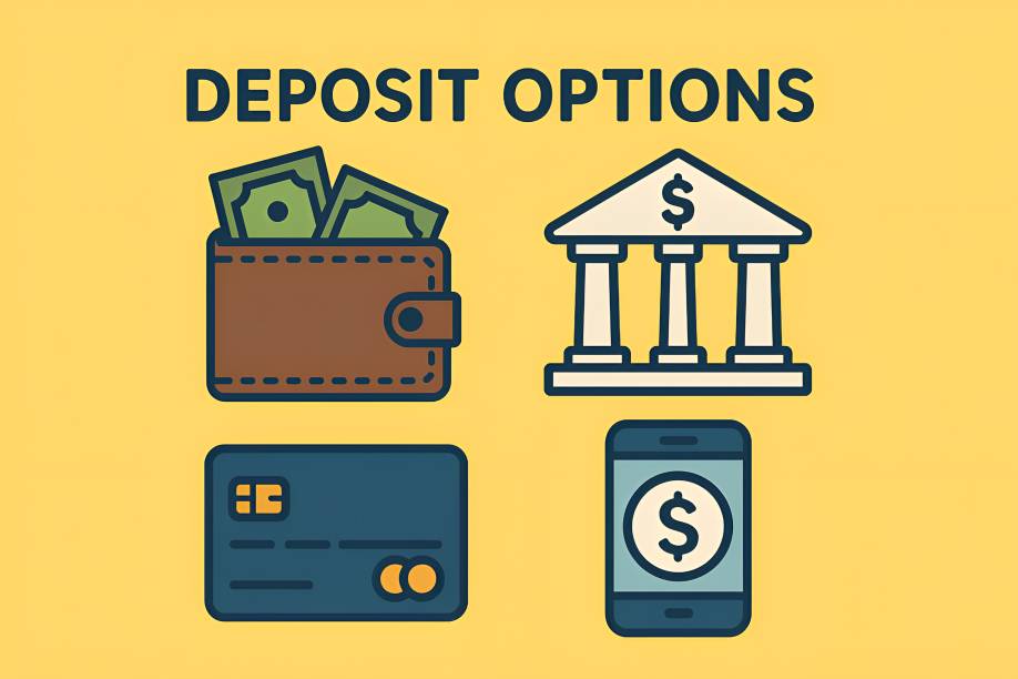 Crazy Time Deposit Options