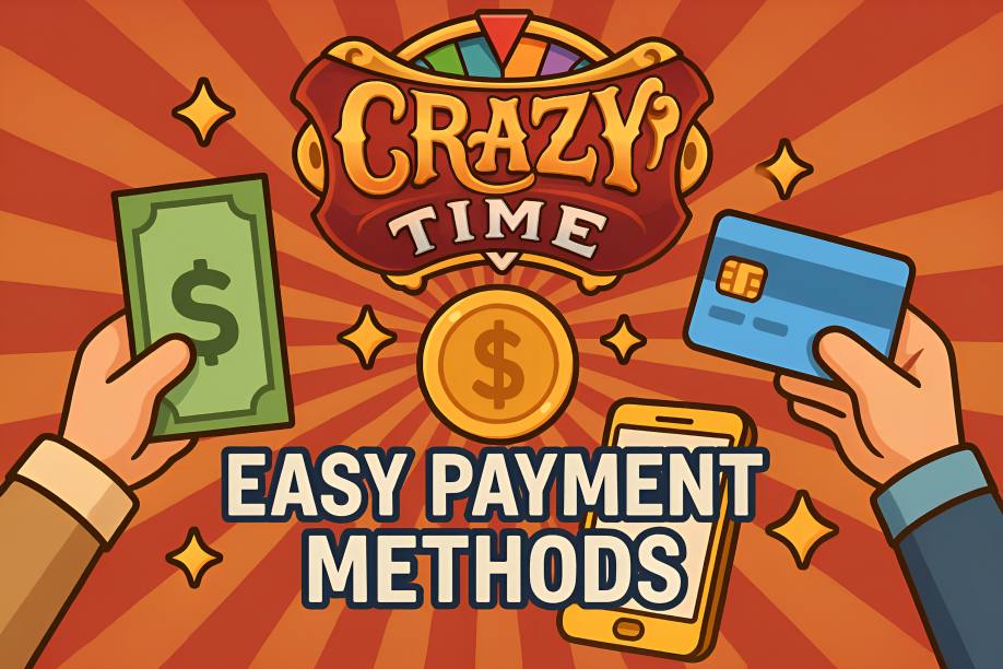 Crazy Time: Easy Payment Methods