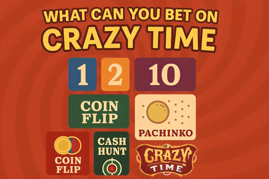 🌀 What Can You Bet on in Crazy Time?