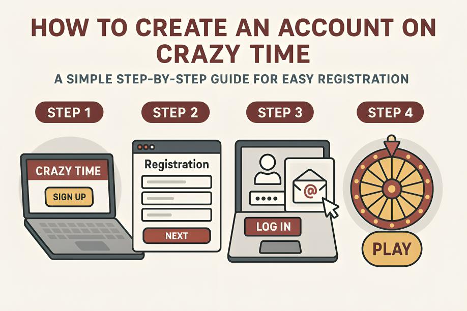 How To Create An Account On Crazy Time: A Simple Step-by-Step Guide for Easy Registration