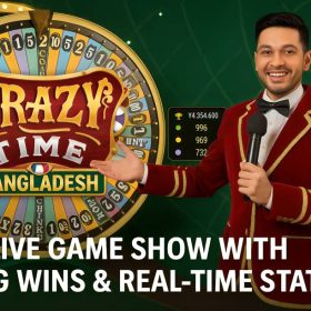 Crazy Time Bangladesh: Live Game Show With Big Wins & Real-Time Stats