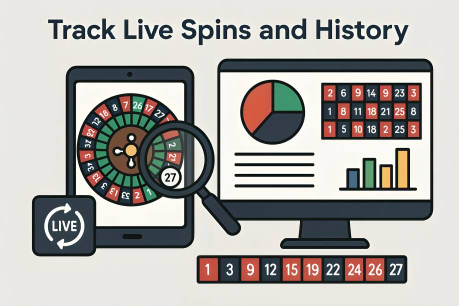 🔍 Track Live Spins and History