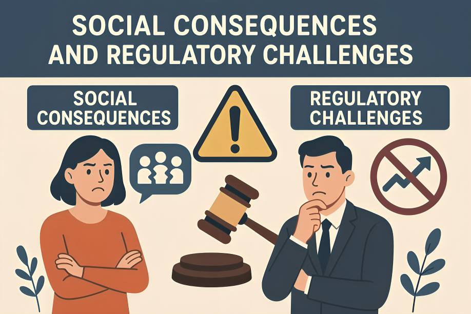 Social Consequences and Regulatory Challenges